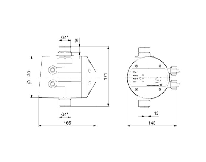 0514901 - PRESKONTROL PM 1 22 1x230V - 2