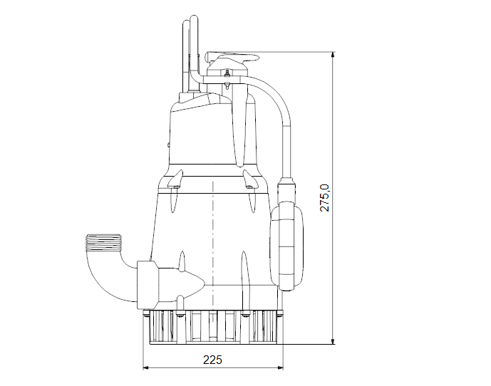 0520006 - KPC 300 A 1x230V 10m - 3
